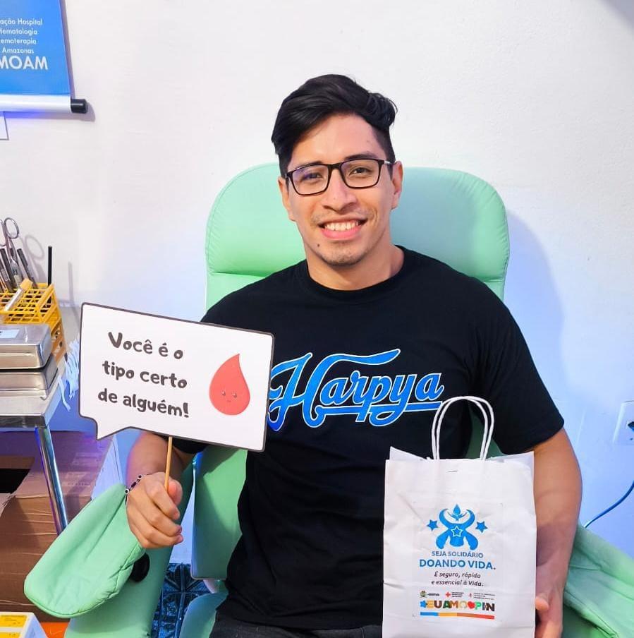 Campanha de doação de sangue reforça estoques da rede hospitalar de Parintins