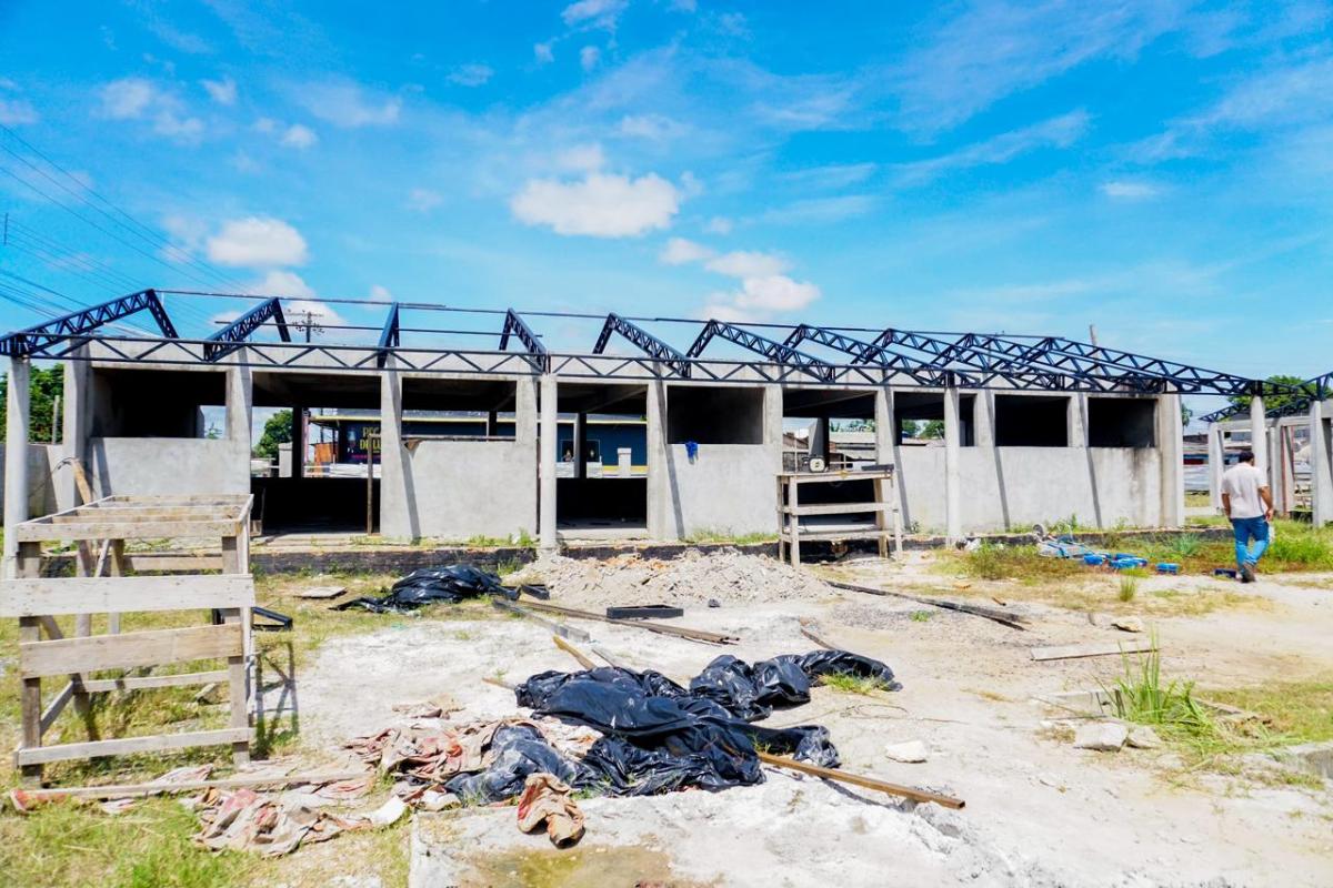 Prefeitura de Parintins constrói escola com 12 salas de aula no bairro Paulo Corrêa 