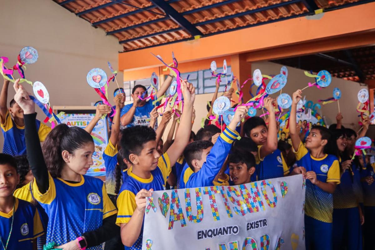 Escola Municipal Lila Maia promove Semana de Conscientização do Autismo em Parintins 