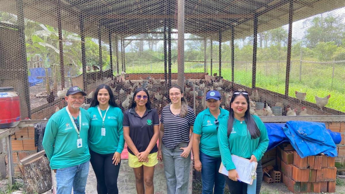 Produtor de Parintins recebe acompanhamento técnico para produção e abastecimento da cidade
