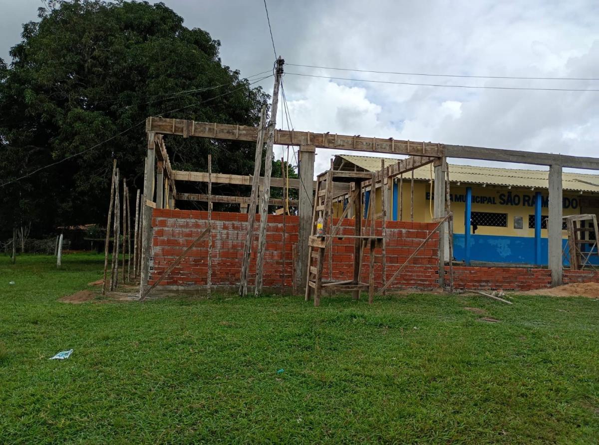Escola no Uaicurapá recebe reforma e ampliação com novas salas de aula