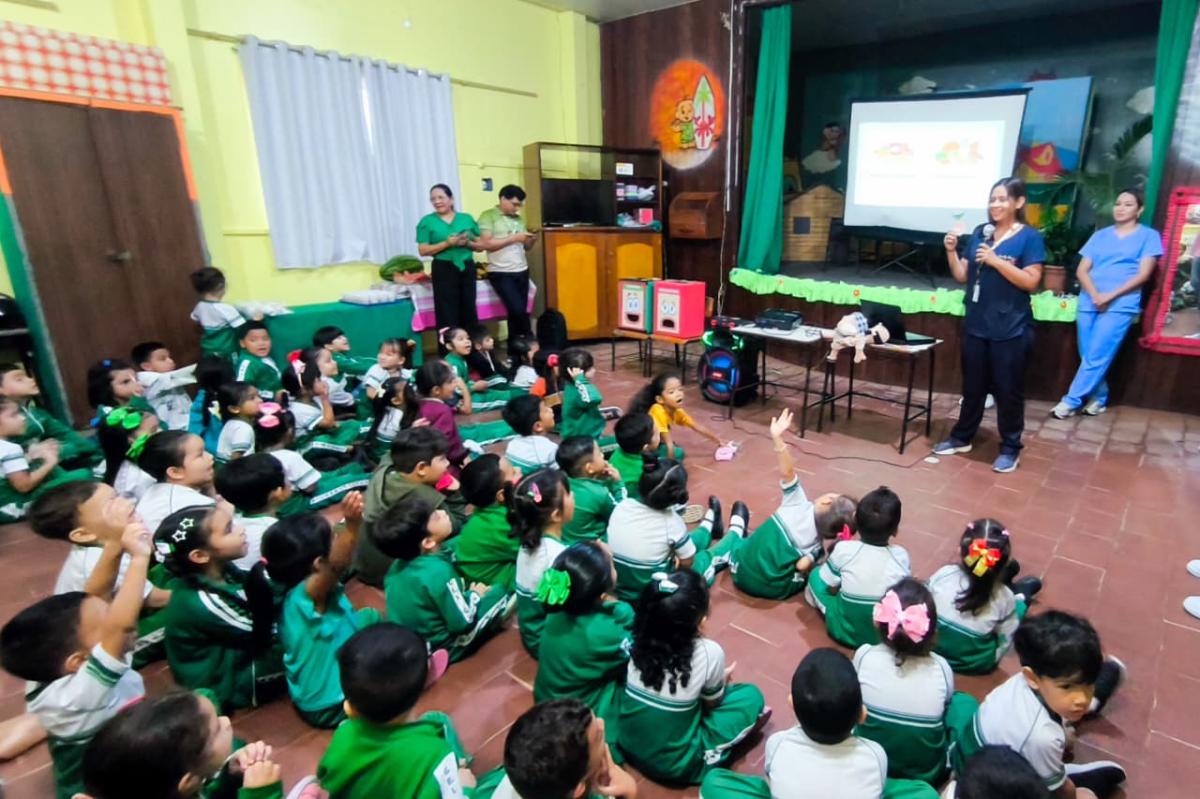 Alimentação saudável é trabalhada em ciclo de palestras promovidas pela Secretaria de Educação