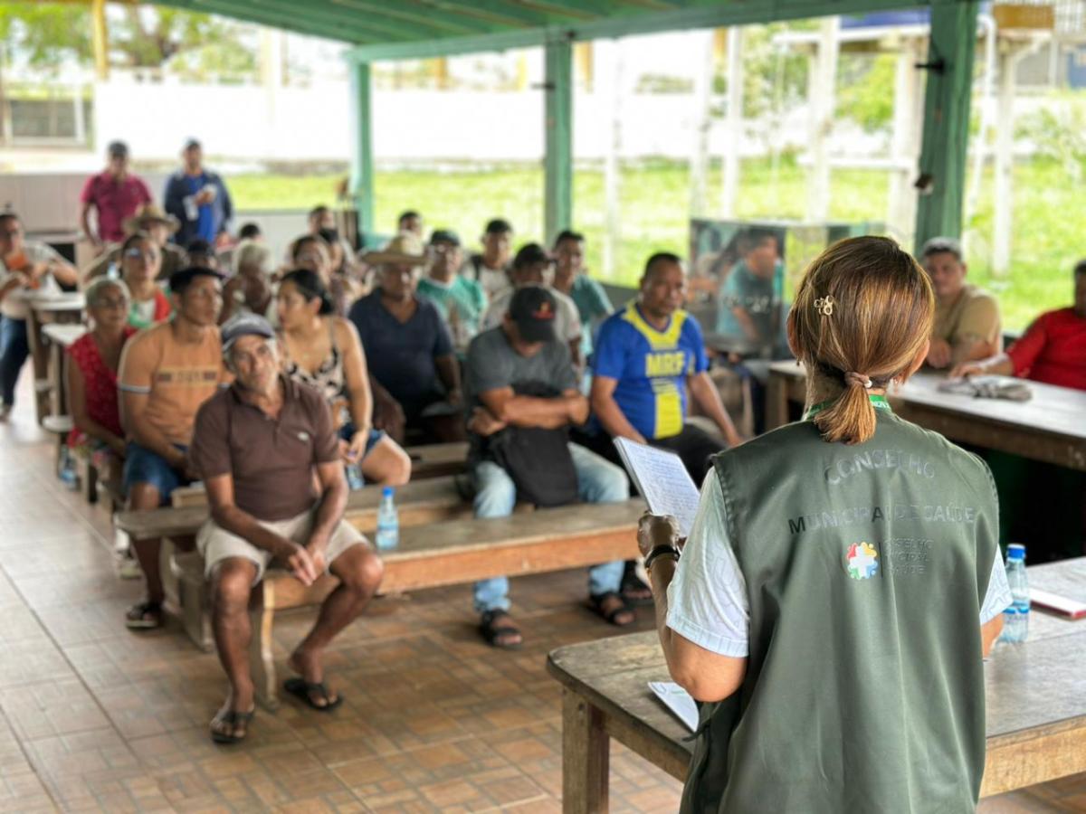 Comunidades rurais  participam da construção de propostas para a saúde em Parintins