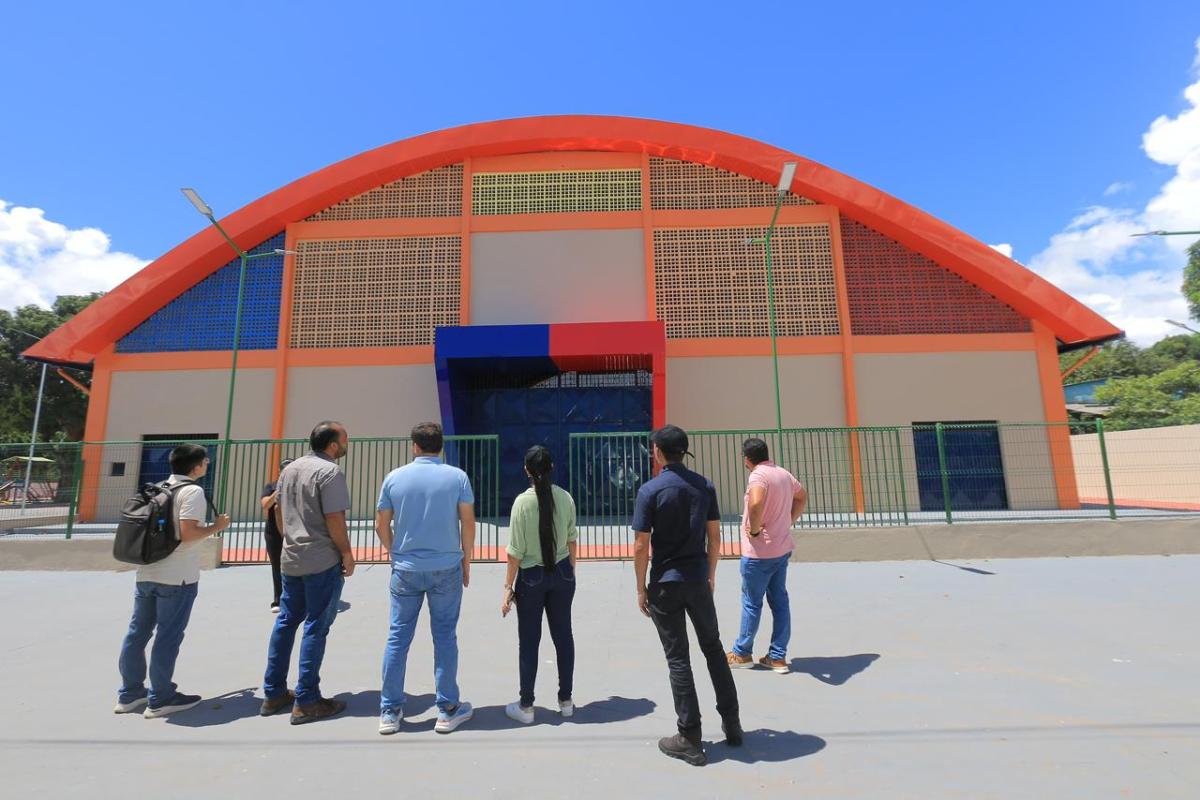Obra do Ginásio Poliesportivo da Vila Amazônia é concluída e aguarda inauguração