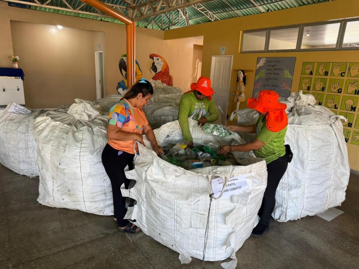Projeto “Escola que Recicla” inicia coleta de 2026 com participação de 31 escolas em Parintins
