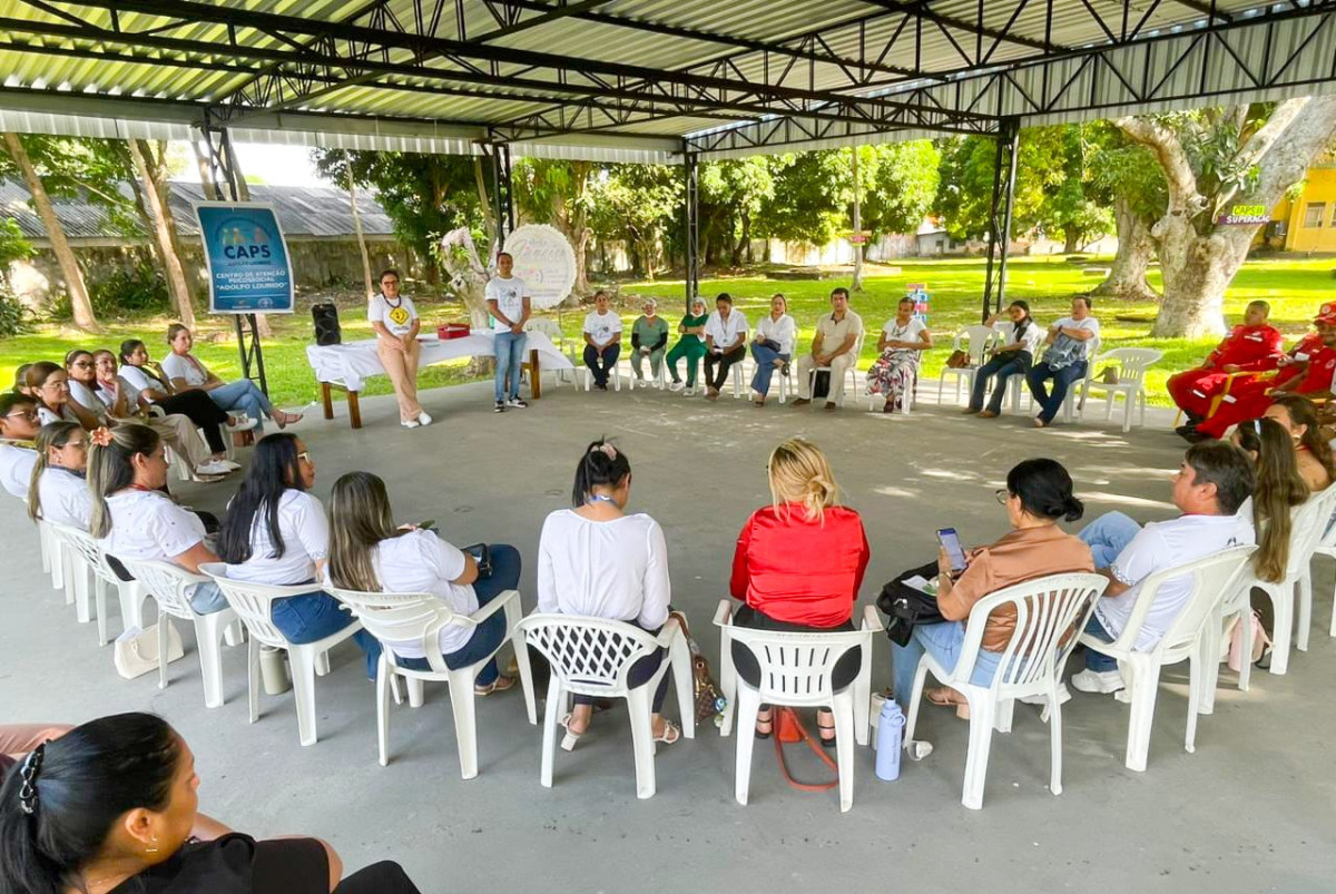 Prefeitura promove debate sobre saúde mental e fortalecimento da RAPS em Parintins