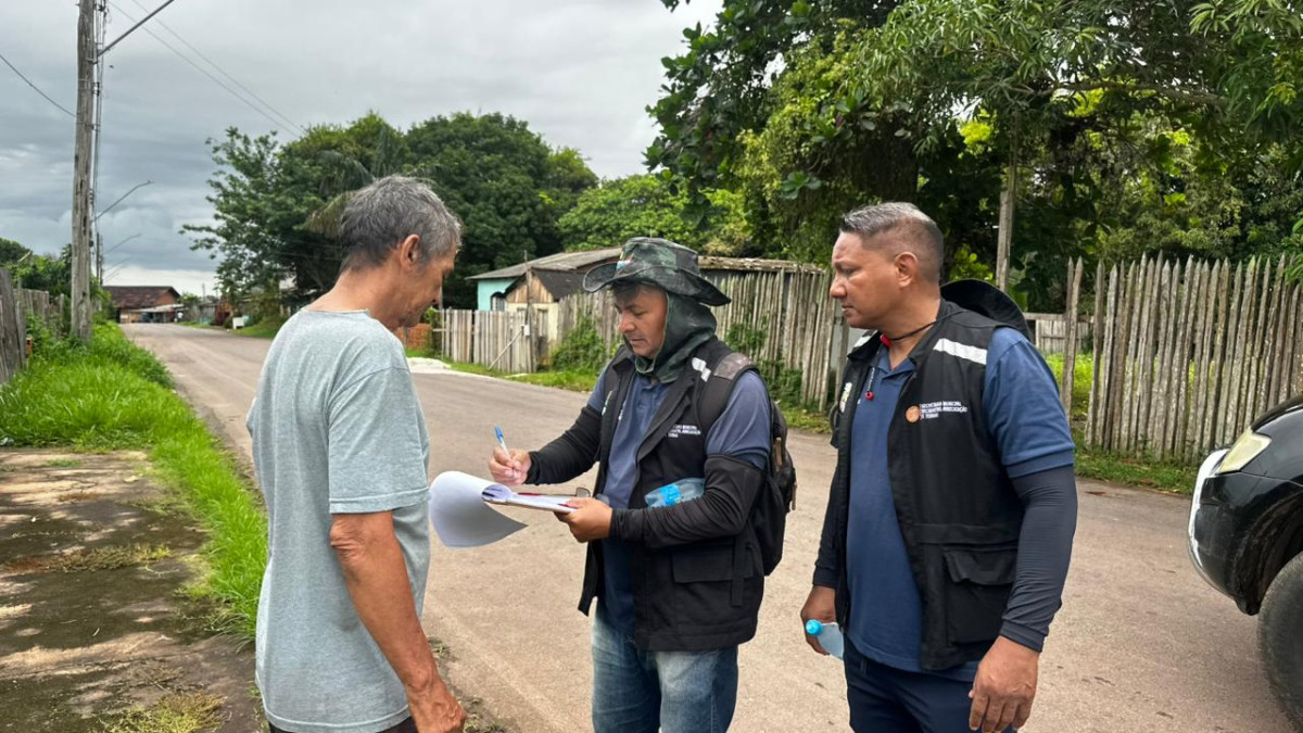 Equipes iniciam cadastramento e georreferenciamento na Vila Amazônia