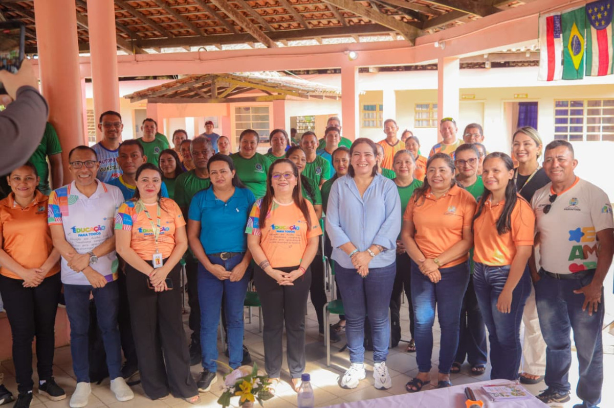 Secretaria de Educação inicia ciclo de formações nos polos da Valéria, Zé Açu e Vila Amazônia