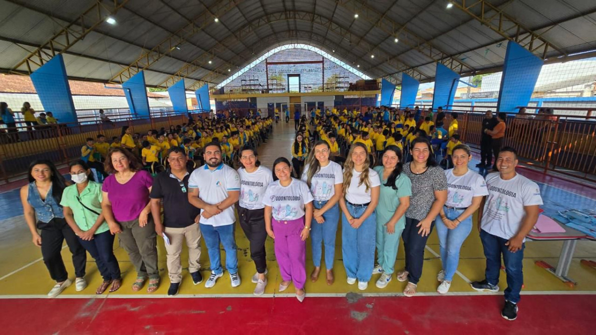 Parintins realiza Dia B de Saúde Bucal com ações educativas e prevenção à cárie