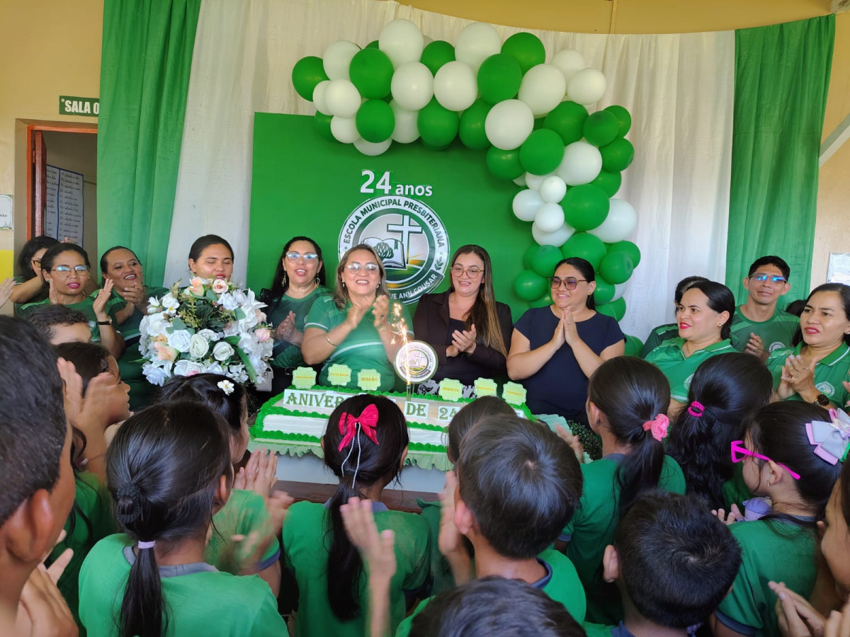 Escola Municipal Presbiteriana “Missionária Sue Ann Cousar” celebra 24 anos com programação do projeto Família na Escola