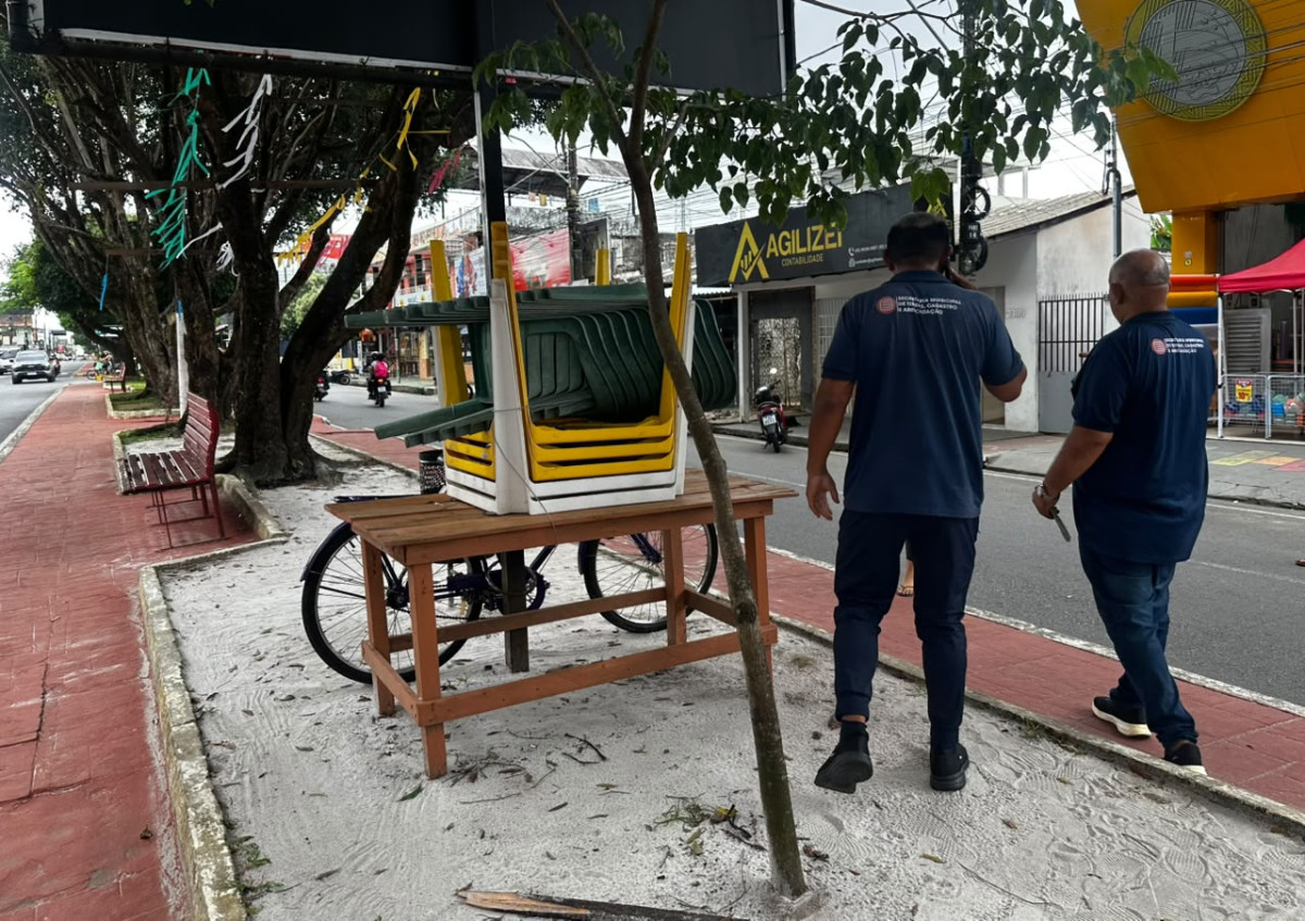 Ação da Secretaria de Terras reforça organização de passeios públicos em Parintins