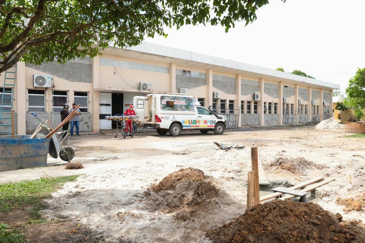 Prefeitura de Parintins realiza obras estruturais no Hospital Jofre Cohen