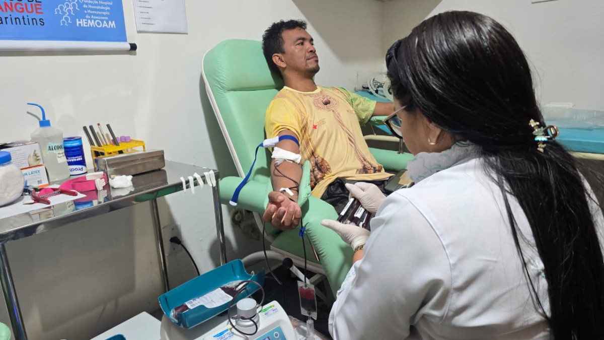 Campanha de doação de sangue mobiliza voluntários e emociona doadores em Parintins