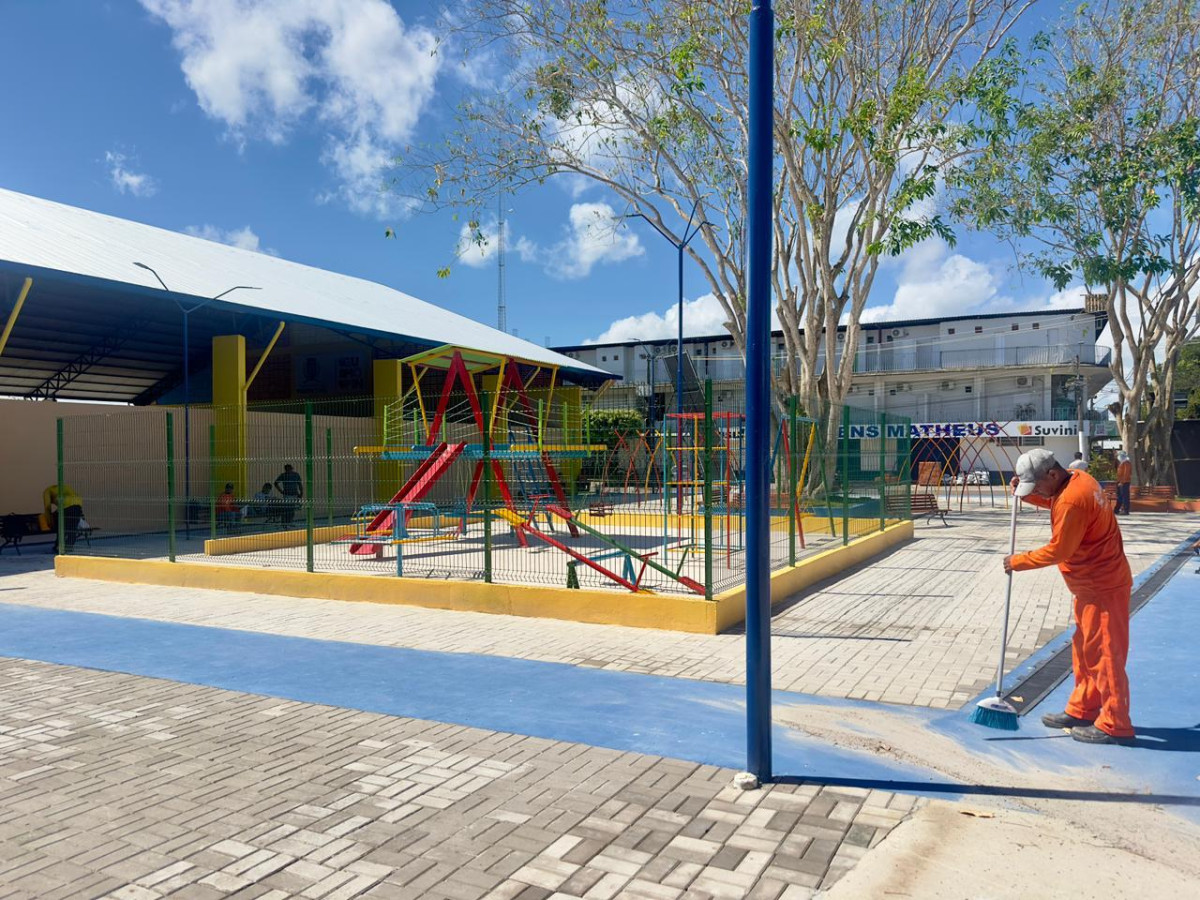 Prefeitura de Parintins inaugura nesta sexta-feira Ginásio poliesportivo e Praça de convivência