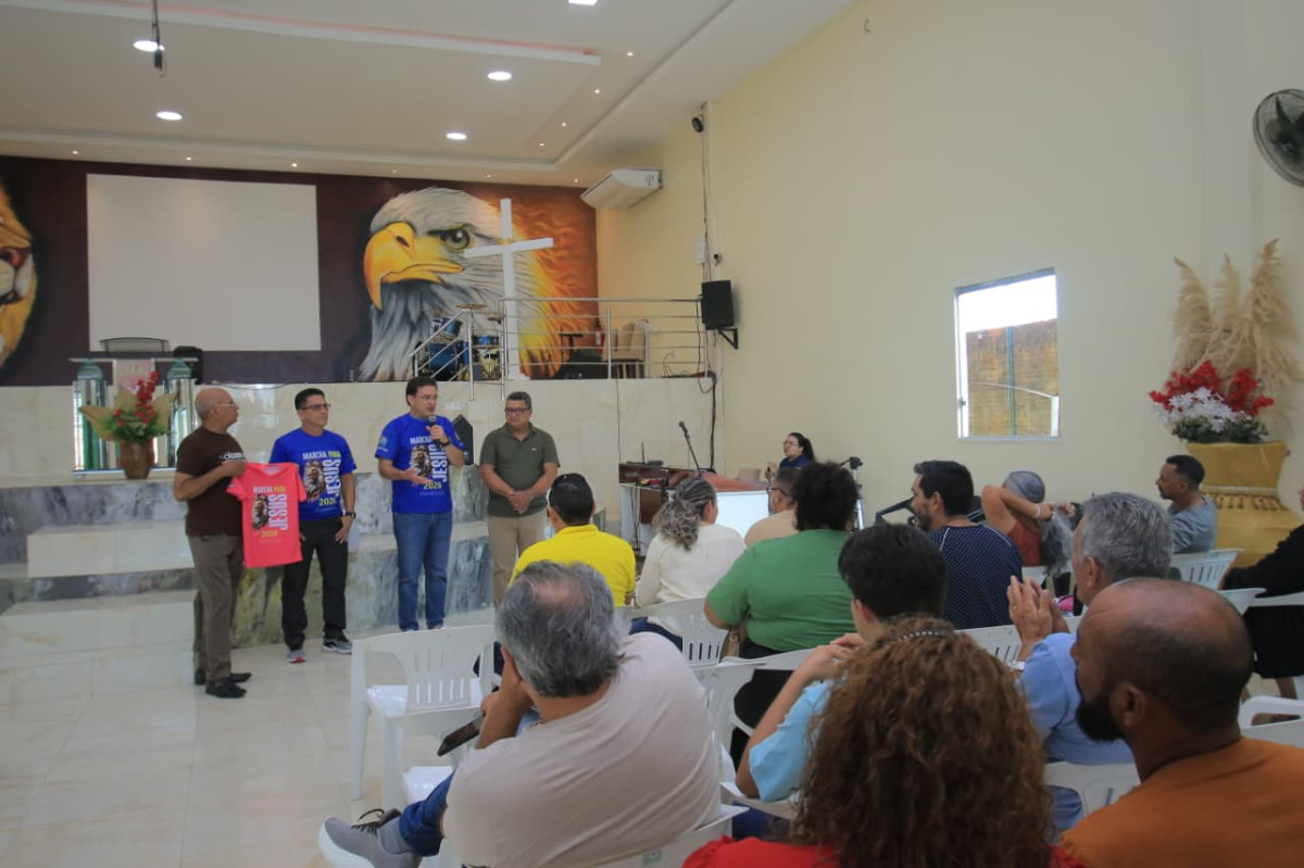 Com apoio da Prefeitura de Parintins, APALEPIN realiza Marcha para Jesus 2026 e a camisa oficial já está disponível