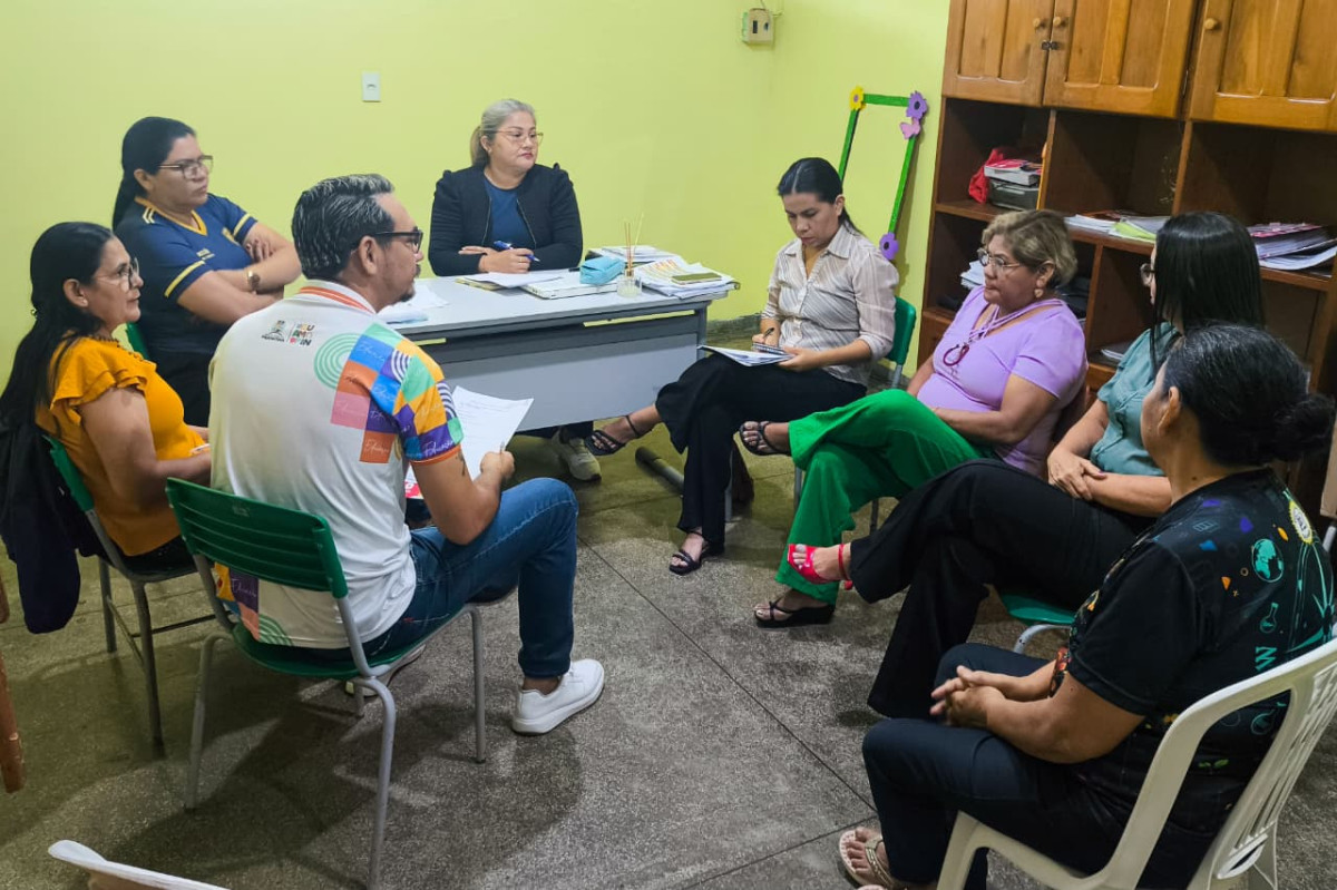 Equipe técnica da Semed Parintins realiza circuito de monitoramento nas escolas urbanas