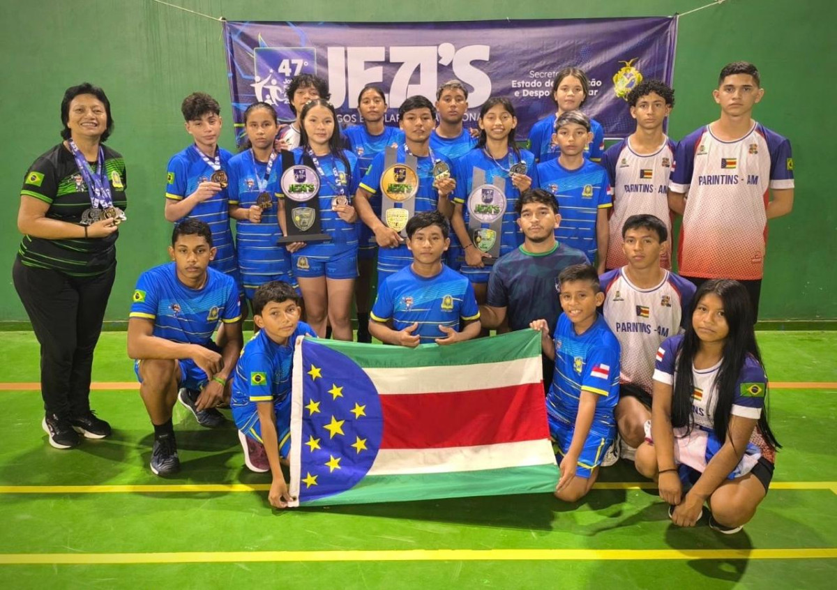 JEAs: badminton conquista cinco medalhas, três troféus e duas vagas para Parintins nos Jogos Escolares Brasileiros