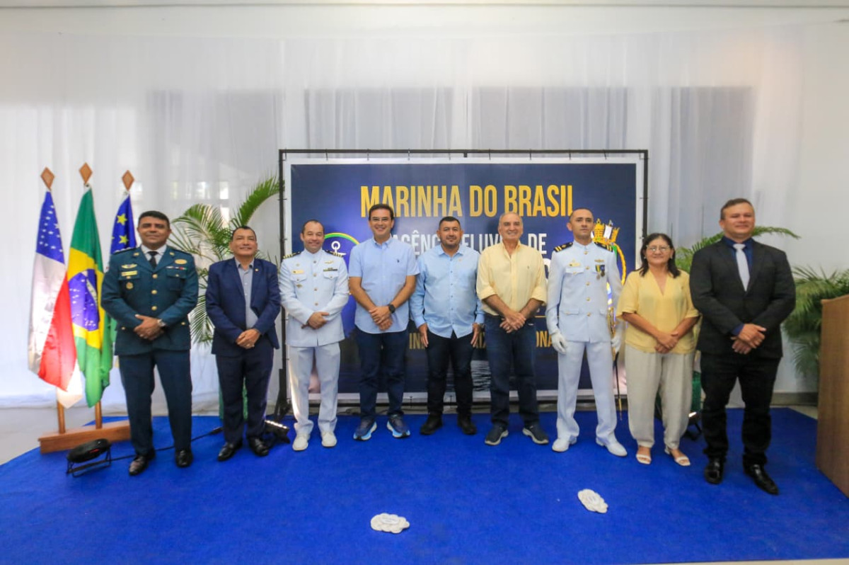 Marinha e Prefeitura reforçam parceria durante posse do novo Agente Fluvial