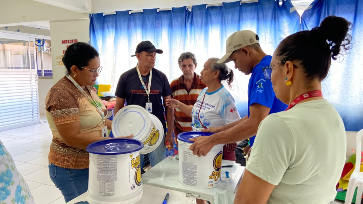 Prefeitura de Parintins promove Oficina de Compostagem para implantação de Horta Terapêutica no CAP’s AD