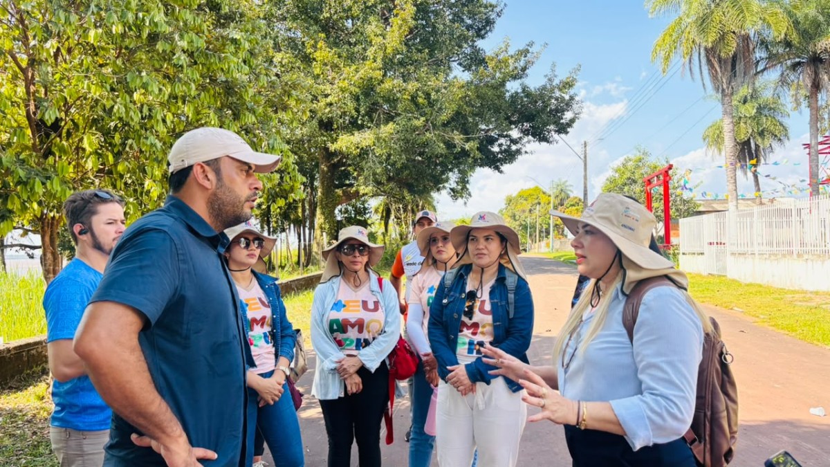 Seminf e Semasth realizam visita técnica ao futuro Centro de Qualificação Profissional de Vila Amazônia