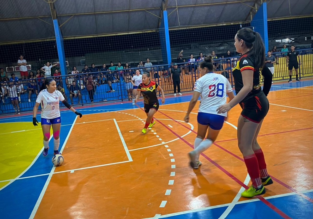 Quartas de final: Grandes jogos abrem fase decisiva da Copa Nelson Brasil de Futsal Feminino em Parintins