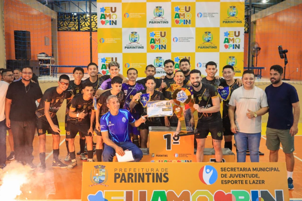 Valência conquista título da 2ª Copa Benedito Azedo de Futsal