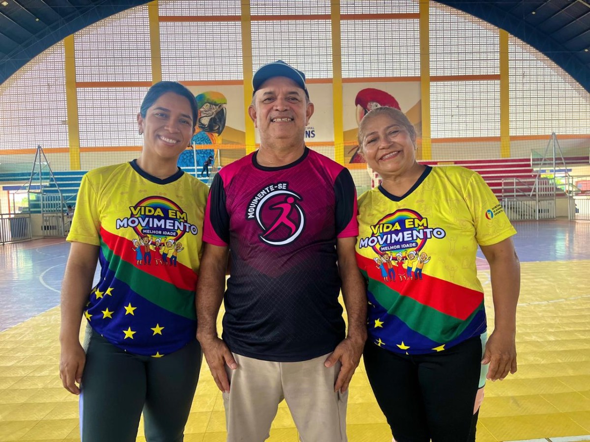 Com incentivo do projeto Vida em Movimento, a família Jacaúna busca melhora na qualidade de vida em meio a treinos