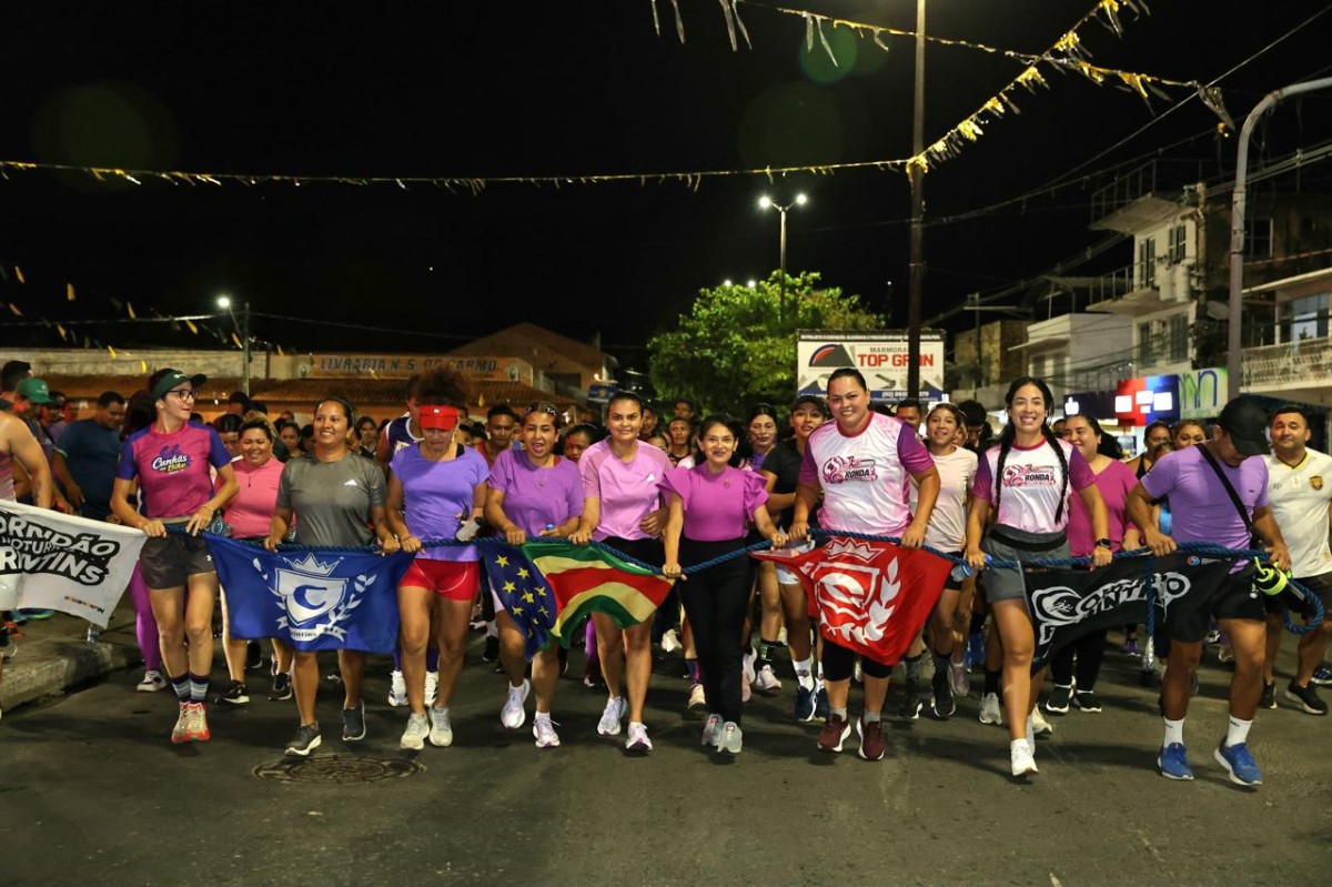 Em alusão ao Agosto Lilás, Prefeitura e PM unem esporte e conscientização à violência contra a mulher