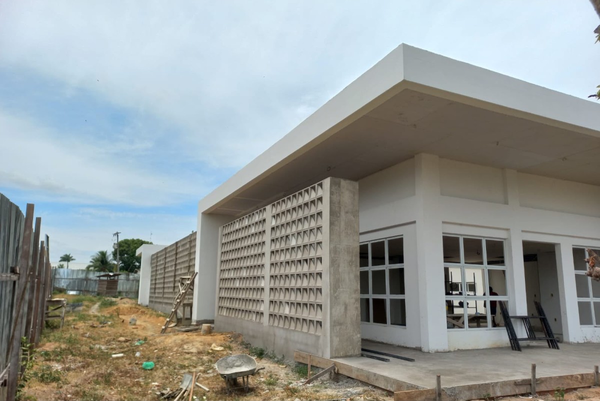 Construção da UBS do Caburi entra na reta final com previsão de entrega ainda este ano
