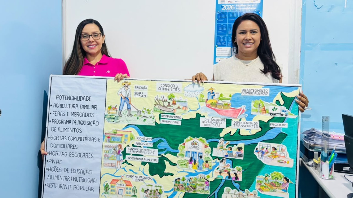 Mapa Alimentar nasce da construção coletiva e aponta caminhos para Parintins