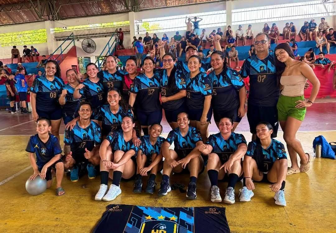Invicta e tetracampeã: seleção de Parintins (HP) vence Barreirinha e conquista Intermunicipal de Handebol Feminino