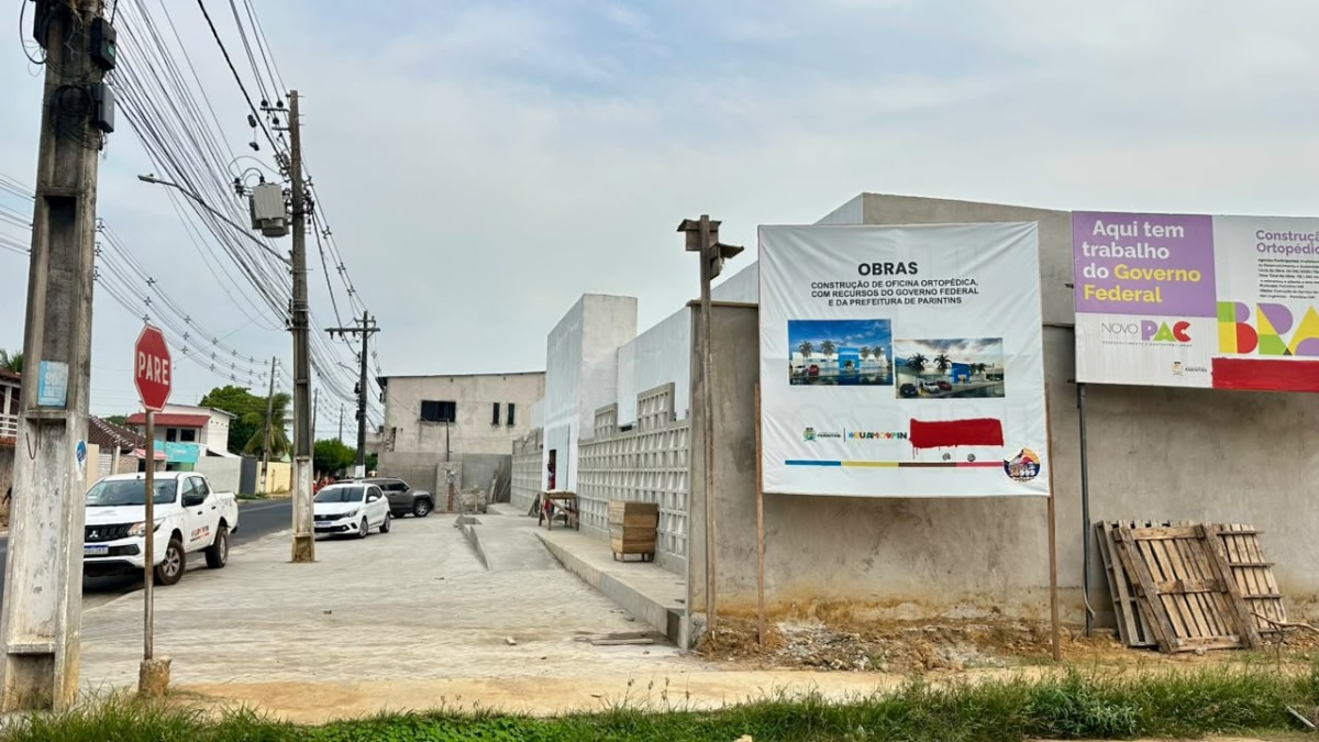 Construção da Oficina Ortopédica de Parintins chega a 90% de conclusão