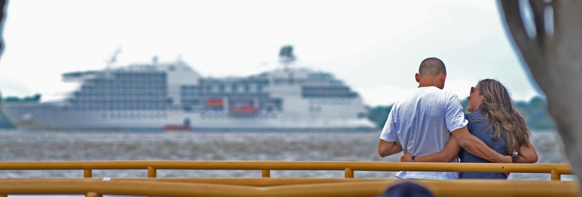 Na temporada de cruzeiros, Parintins recebeu mais de 20 mil turistas